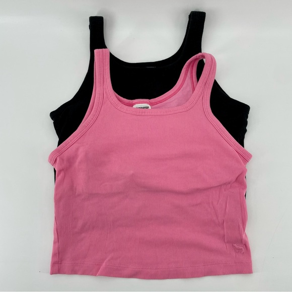 VS PINK Tank Top Bundle Pink Black S - Picture 1 of 4